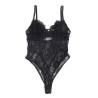 Subblime - 955618 Body En Dentelle Avec Fermeture En Bas Noir S/M